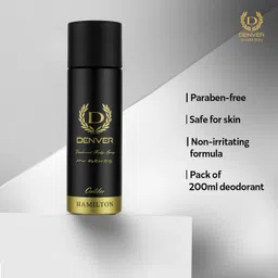 denver Caliber Deodorant Spray-For Men image 3