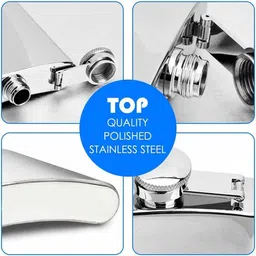 protos india.net Easy sip Liquor Hip Flask Wine Pocket Container Alcoholic Drinks Whiskey Stainless steel Hip Flask image 4