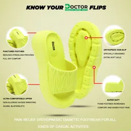 doctor health super soft Newly Launch | Classic Ultra Soft | Cushion | Comfortable|Premium|Stylish|Trendy Women Slides image 4