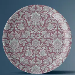 nestroots Ethnic Floral Porcelain Wall Plate image 4