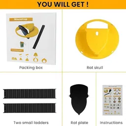 shayoxa Mouse Trap - Bucket Rat Trap for Mice Snap Trap image 4