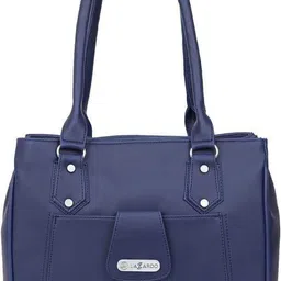 lazzaroo Women Blue, Grey Shoulder Bag image 2