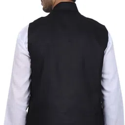 youth robe Self Design Men Waistcoat image 3