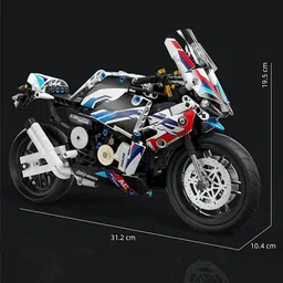 magicwand LEGO Compatible DIY Motorcycle Blocks image 5