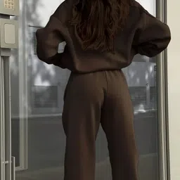 q-rious Solid Women Track Suit image 4