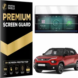 spartan shield Screen Guard for NEW TATA PUNCH 2024 - 10.25 INCH INFOTAINMENT TOUCHSCREEN | Car Display Music System Protector | Anti Fingerprint | Latest TataPunch 9H Accessory [Not Tempered Glass]-picture-35