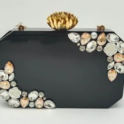 Party Black Clutch-image-0
