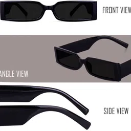 dcmr UV Protection Retro Square Sunglasses (Free Size) image 5