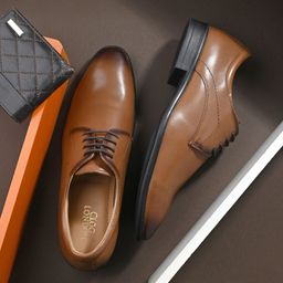 CLOG LONDON Men Leather Formal Derbys-picture-0