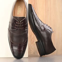 CLOG LONDON Men Leather Formal Derbys-picture-2