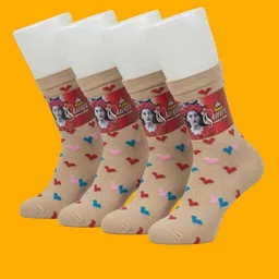 rngntc Women Solid, Woven Mid-Calf/Crew-picture-10