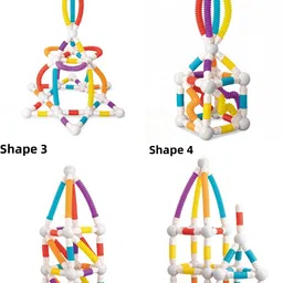 zinnia Magnetic Blocks for Kids, Preschool STEM Educational Montessori Toy (42pcs) image 2