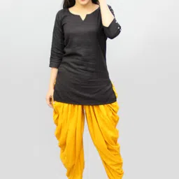 CRAZEVILLA Solid Women Dhoti image 4