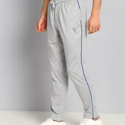 van heusen Athleisure Smart Tech Easy Stain Release Men Solid Grey Track Pants image 2