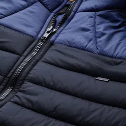 roadster Men Solid Puffer Jacket image 2