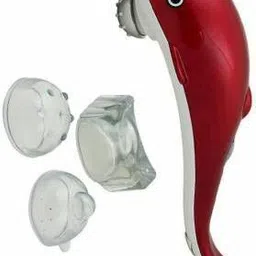 Acs MAP00 Dolphin Shaped Infrared Massager, Body Massager (Red, White) Massager-image-13