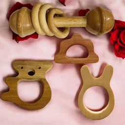 shreeja shilpcraft Natural Relief for Teething Teether and Feeder-picture-38