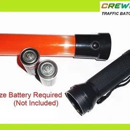 crewbolt 21 Inch Traffic Safety Baton Light Battery operated (Battery Not Included) Car Fancy Lights image 3
