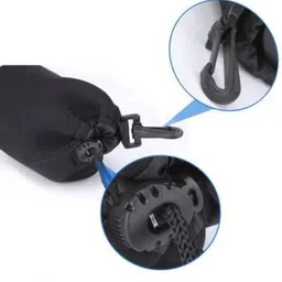 SHOPEE 4PCS SET Neoprene Soft Camera Lens Pouch bag Case waterproofCamera Bag image 3