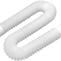 hb traders sink pipe set/ sink pipe/ adjustable pipe/ Waste Pipe White for Wash Basin/Sink Sink Plug image 2