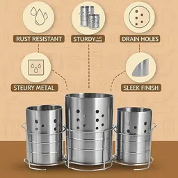 shravya Empty Cutlery Holder Case image 3