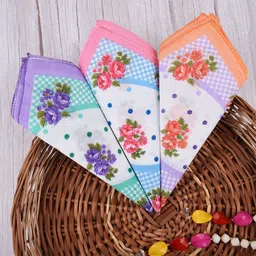 Kuber Industries Pack Of 12 Printed Handkerchief-image-4