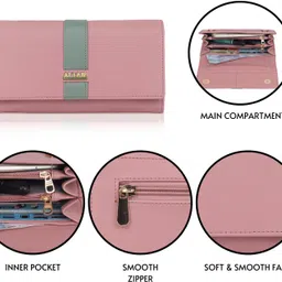 altair Casual, Formal, Party Pink Clutch image 3