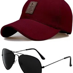 Applique, Self Design, Solid, Embellished Sports/Regular Cap-image-8