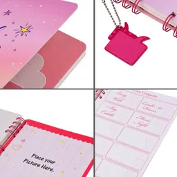 doodle Forever Mine Love Diary With Bookmark Dangler B5 Diary Ruled 160 Pages image 4