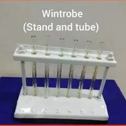 apex labs ESR Stand 6 Tube Push Type, with 6 Wintrobe Tubes for Pathology Laboratory Iron Test Tube Rack-picture-14