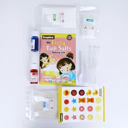 eksploe My Fizzy Bath Salt Making Lab For Kids Science Experiment Kit Ages 8-14 image 4