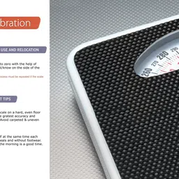 GVC Large Surface Iron Analog Weighing Scale image 5