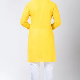 rainbow cloths Men Tribal Pure Cotton Straight Kurta image 2