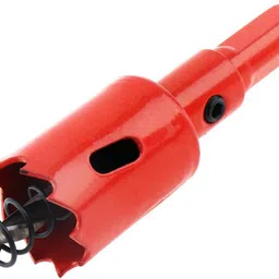 uptodateprouducts 1 Pcs 22mm Speed Bi-Metal Hole Saw, Cornhole Board Drill Bit with Positive Rake Teeth for Soft Metal, Drywall, Plastic, Wood, Fiberboard-picture-39