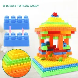 kiddovate Building Block Bricks Smart Learning Toy for Kids - 200+ Pcs image 3