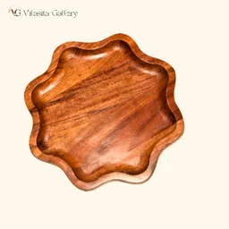 vilasita gallery Wooden Eco-friendly Plate Dinner Plate image 1