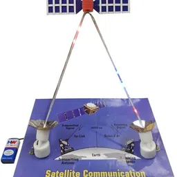 melody's Satellite Communication - Science Project Exhibition Model with Running Educational Electronic Hobby Kit-picture-38