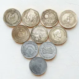 shubhcoins 1Re Old Commemorative Set in Good Condition Very Collectible for Kids (Series 1) Medieval Coin Collection-picture-10
