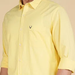 allen solly Men Regular Fit Solid Casual Shirt image 5