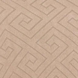 HOUSE OF QUIRK Universal Camel Brown Self Design Jacquard 2 Seater Sofa Cover & Arms image 4