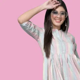 houseofcommona Women Maxi Multicolor Midi/Calf Length Dress image 3