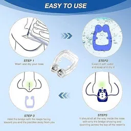 house of common Anti Snoring Device Silicone Nose Clip Anti-snoring Device image 3
