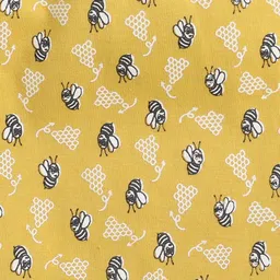 Little Angels Infants Bee Printed Reusable Cloth Waterproof Baby Diaper image 3