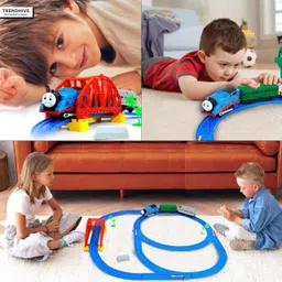 trendhiveinternational Tomas Train Track Set with Railway Bridge & Accessories Best Gift for kids image 4