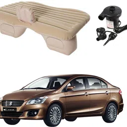 oshotto Car Travel Inflatable Bed Mattress with Two Air Pillows For Maruti Suzuki Ciaz Car Inflatable Bed-picture-12