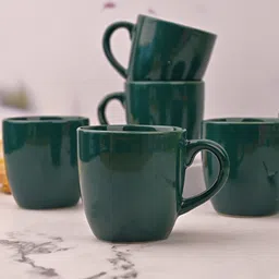 storepedia Pack of 12 Ceramic Tea Cups Set of 12 200ml Coffee Cup & Coffee Mug Set for Home, Office & Kitchen-picture-19