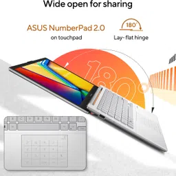 ASUS Vivobook Go 14 (2025) with Office 2024 + M365 Basic* AMD Ryzen 3 Quad Core 7320U - (8 GB/512 GB SSD/Windows 11 Home) E1404FA-NK3321WS Thin and Light Laptop image 5