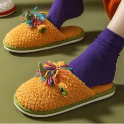 Drunken Room Slippers for Women-Mustard-picture-32