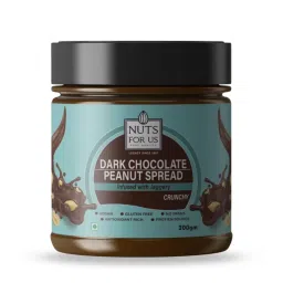 Nuts for us Dark Chocolate Peanut Spread - 200g-picture-11