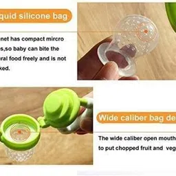 smilykid Baby Pacifier Food Feeder Silicone FreshMulticolor) Feeder image 1